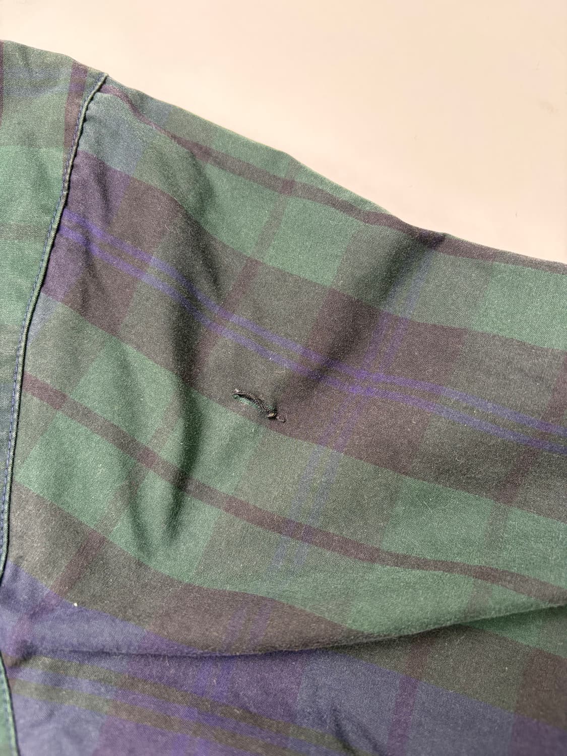 90s Polo Sport Plaid Jacket (green/blue) 상품이미지7