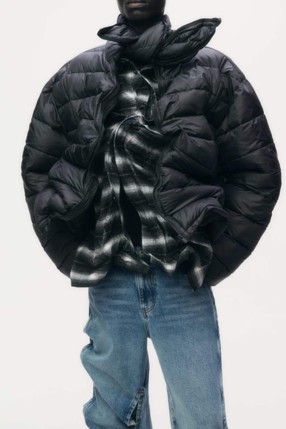 H&M 글렌마틴스 패딩 XL 상품이미지1