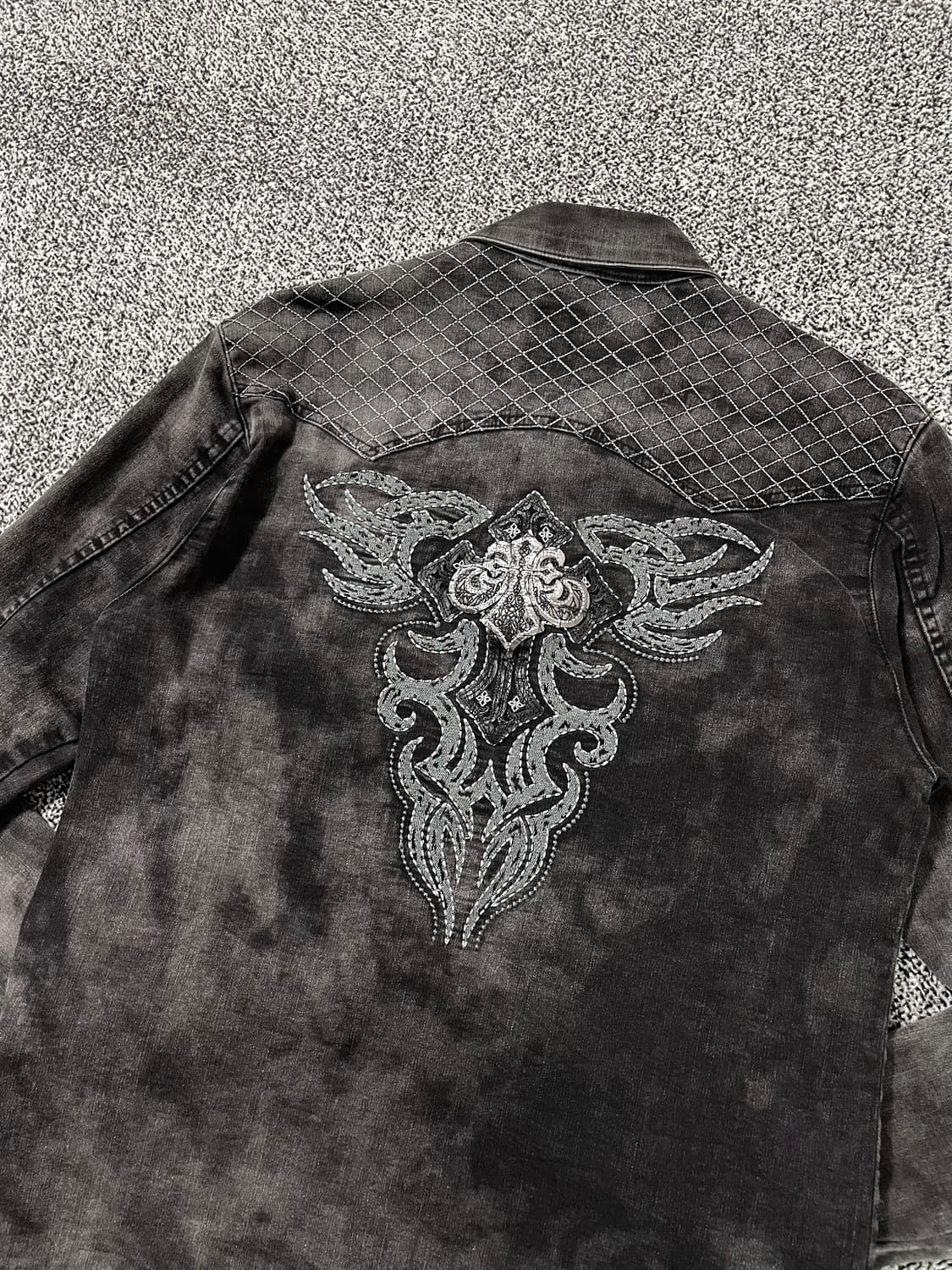 빈티지9. CLOUD72 클라우드72 데님 빈티지 자켓 청자켓 펑크룩 상품이미지2