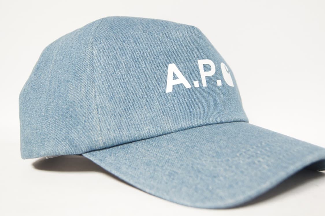 A.P.C. 칼하트 WIP 데님 볼캡 상품이미지1