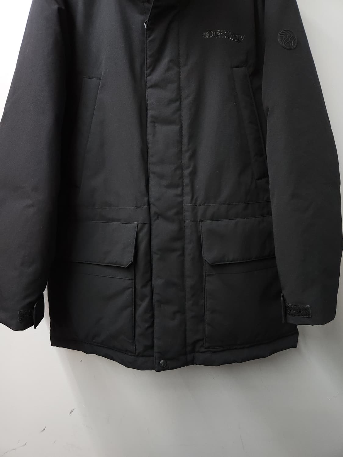 디스커버리 덕다운 하프 패딩 상품이미지2