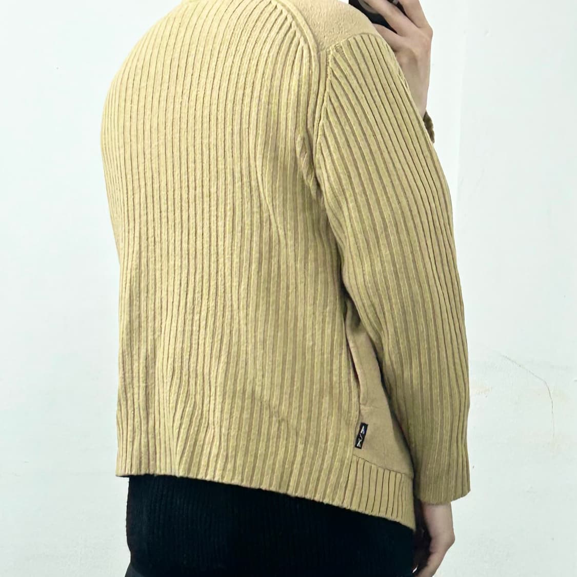 아르마니 익스체인지 니트 집업 자켓 상품이미지3