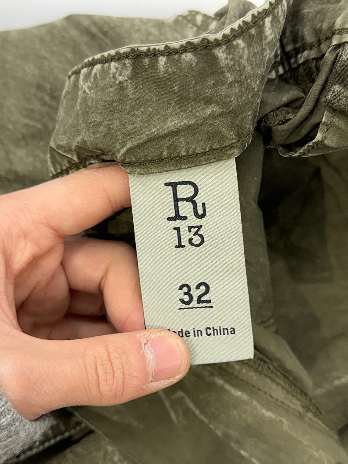 알써틴 24ss 카키 멀티 포켓 스톤 에이지 하프 쇼츠 상품이미지5