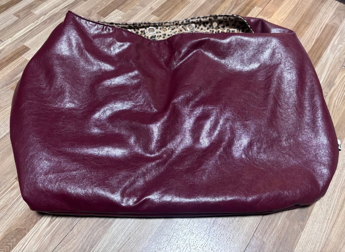 depc 뎁크 아일렛 레더백 와인 상품이미지4