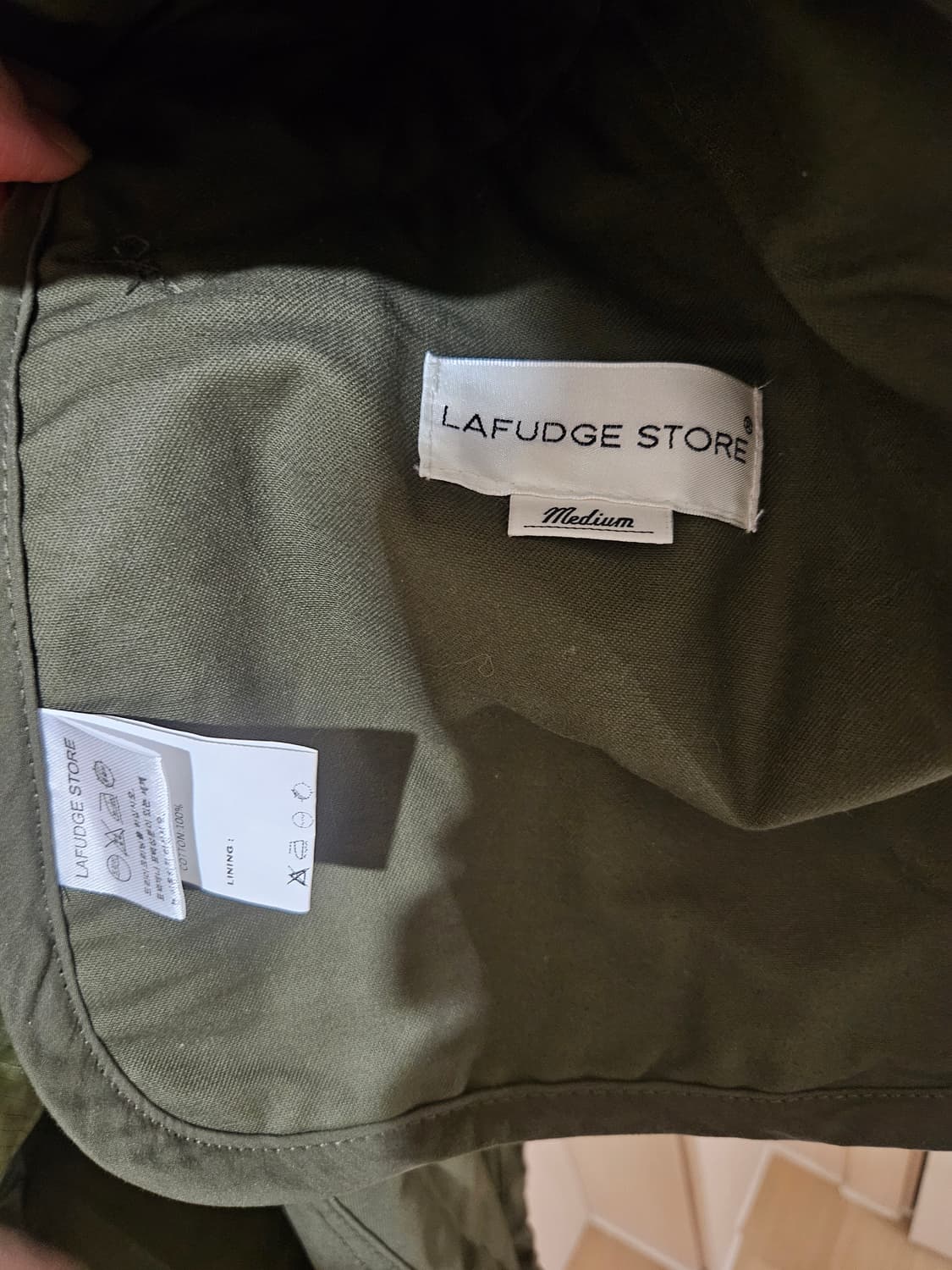 라퍼지스토어 피쉬테일 m65 파카 M사이즈 상품이미지5