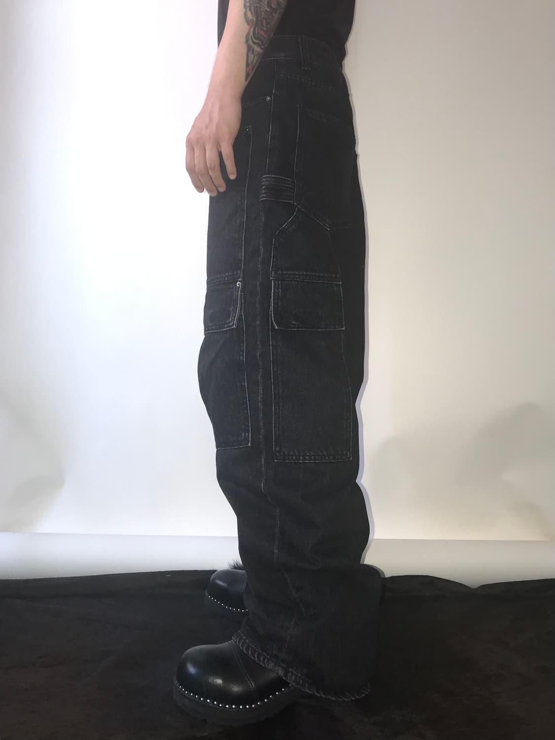 (UNISEX) MAISON MINED Carpenter Denim Pa 상품이미지5