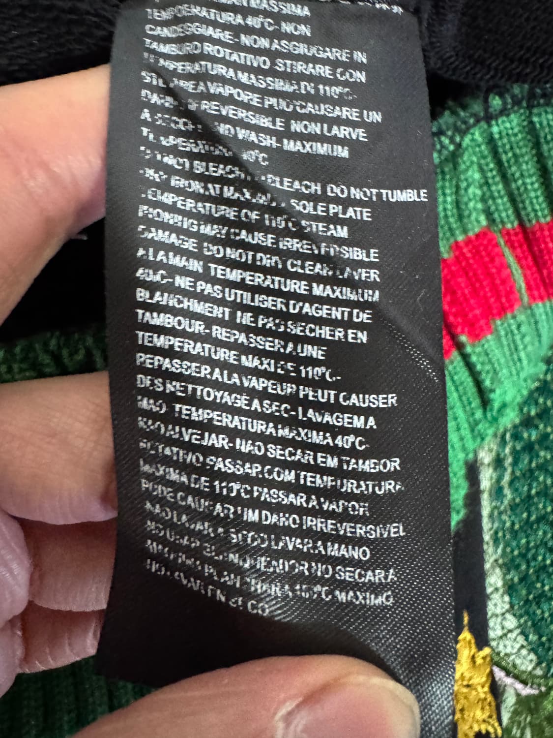 구찌 Gucci 자수 새 로고 커스텀 맨투맨 M 상품이미지4