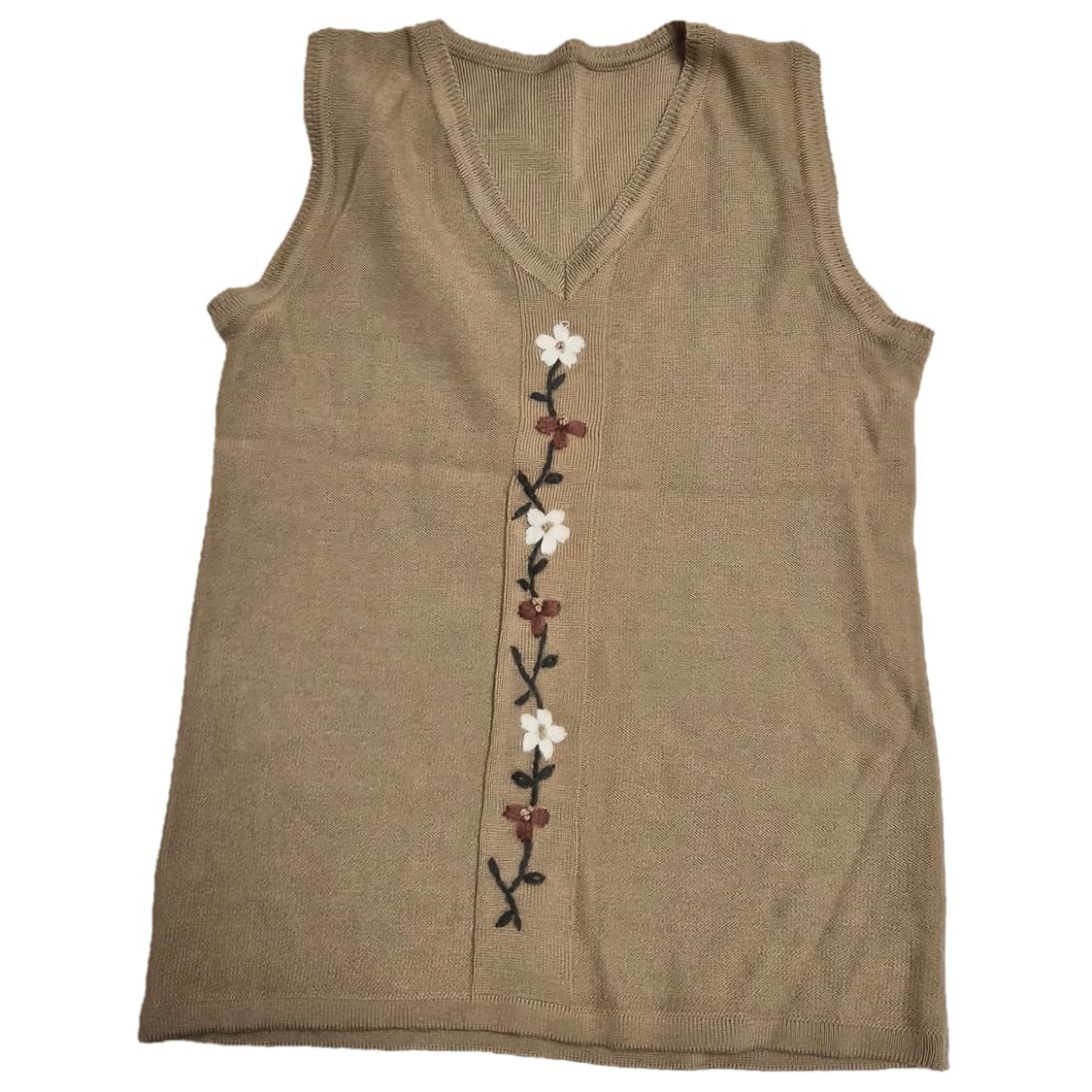 일본 빈티지 모리걸 나시 가디건 set  상품이미지3