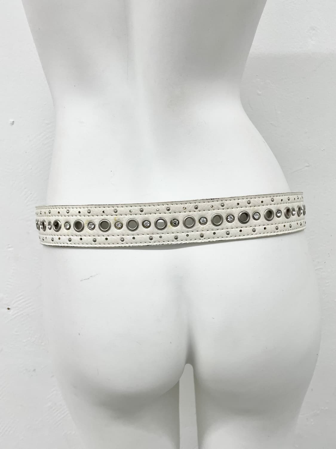 펑크 큐빅 스터드 버클 벨트 상품이미지3