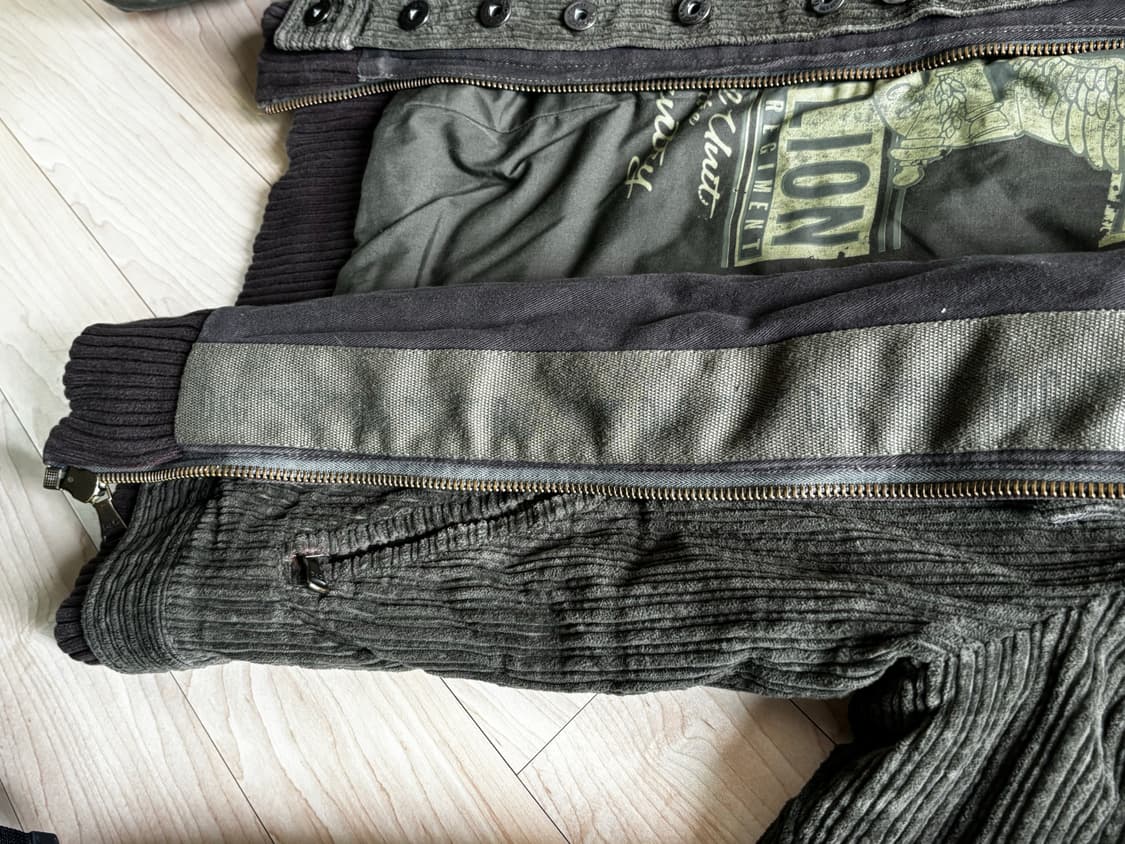 돌체앤가바나 2000s 배틀필드 코듀로이 트러커자켓 상품이미지3