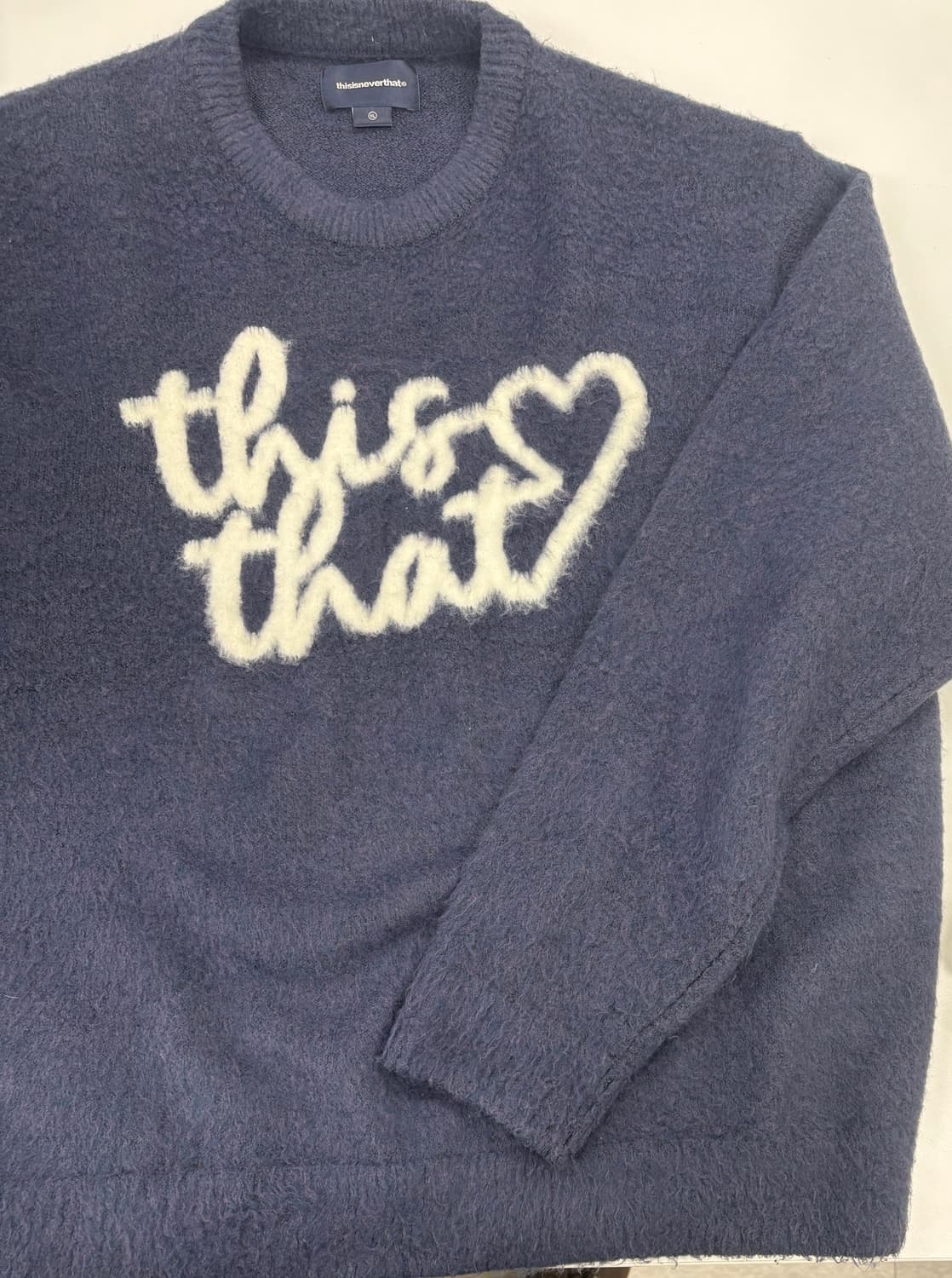 디스이즈네버댓 니트 xl 상품이미지2