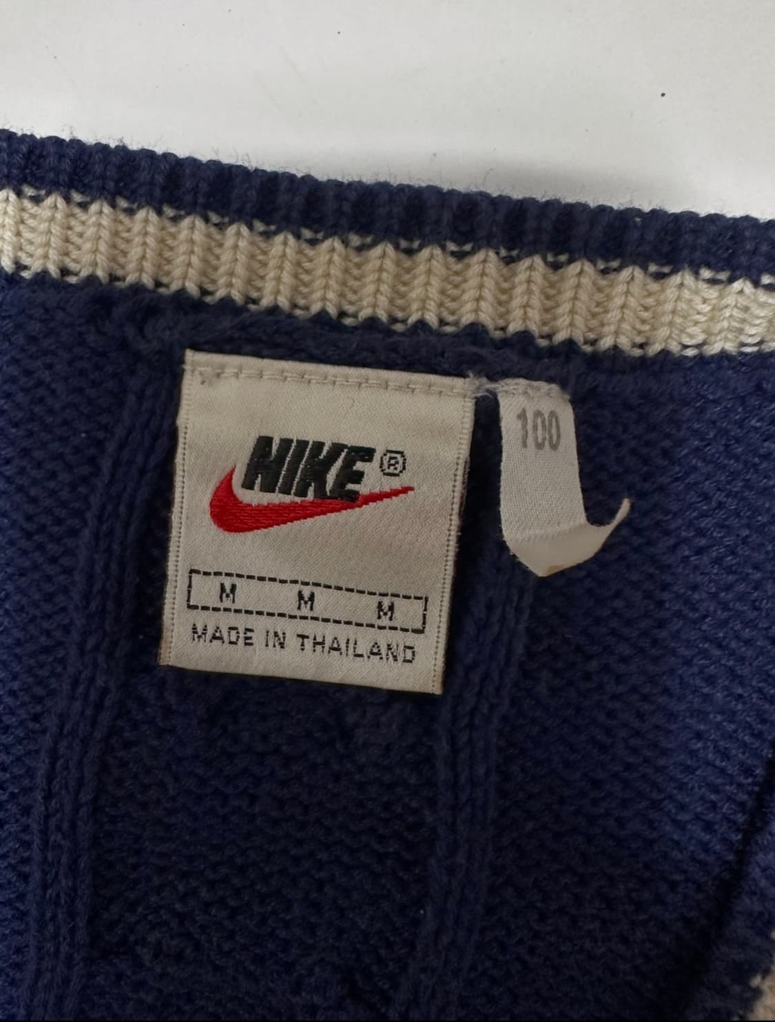 나이키 00s 케이블 니트조끼 상품이미지5