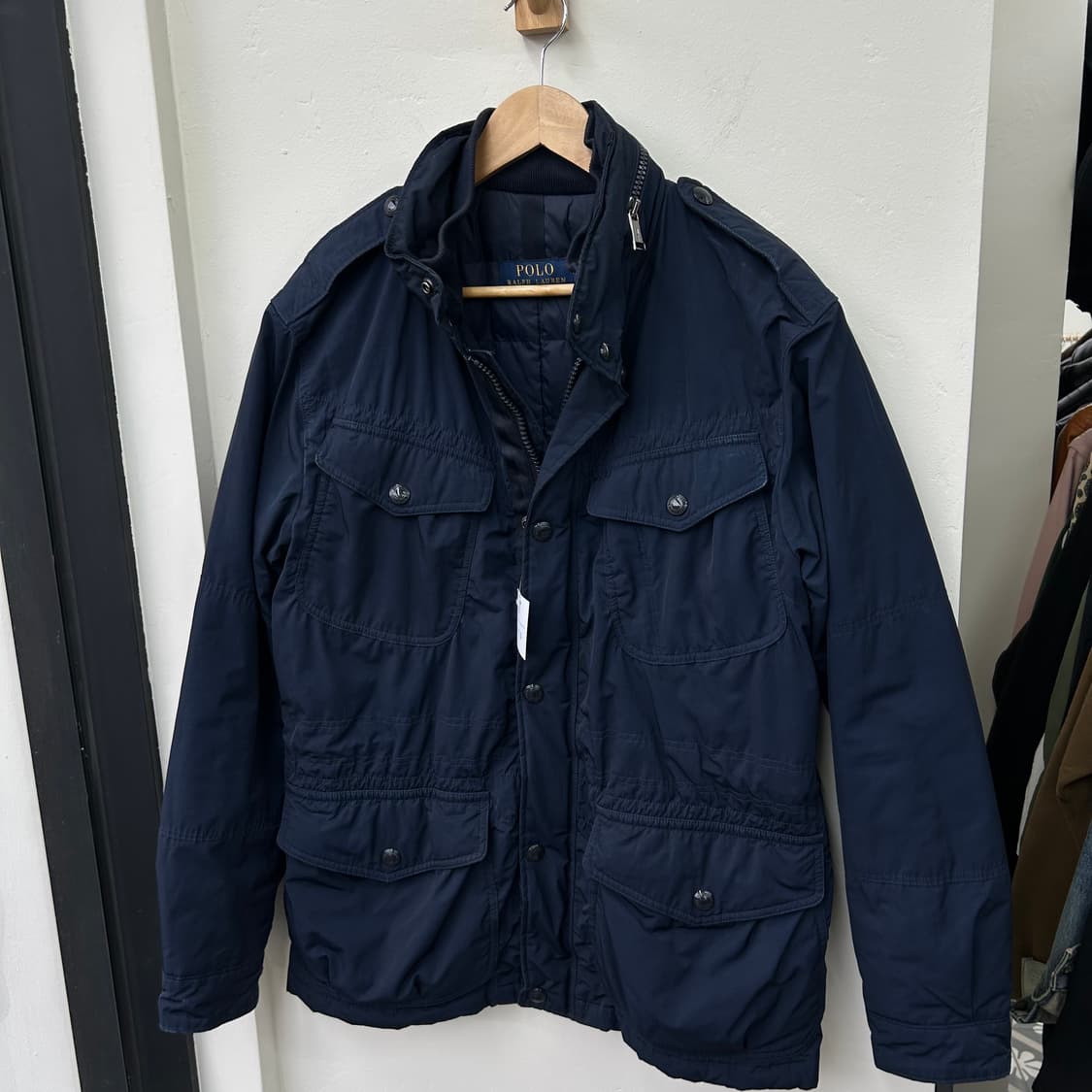15273 - 폴로 랄프로렌 네이비 M-65 사파리 자켓 상품이미지2