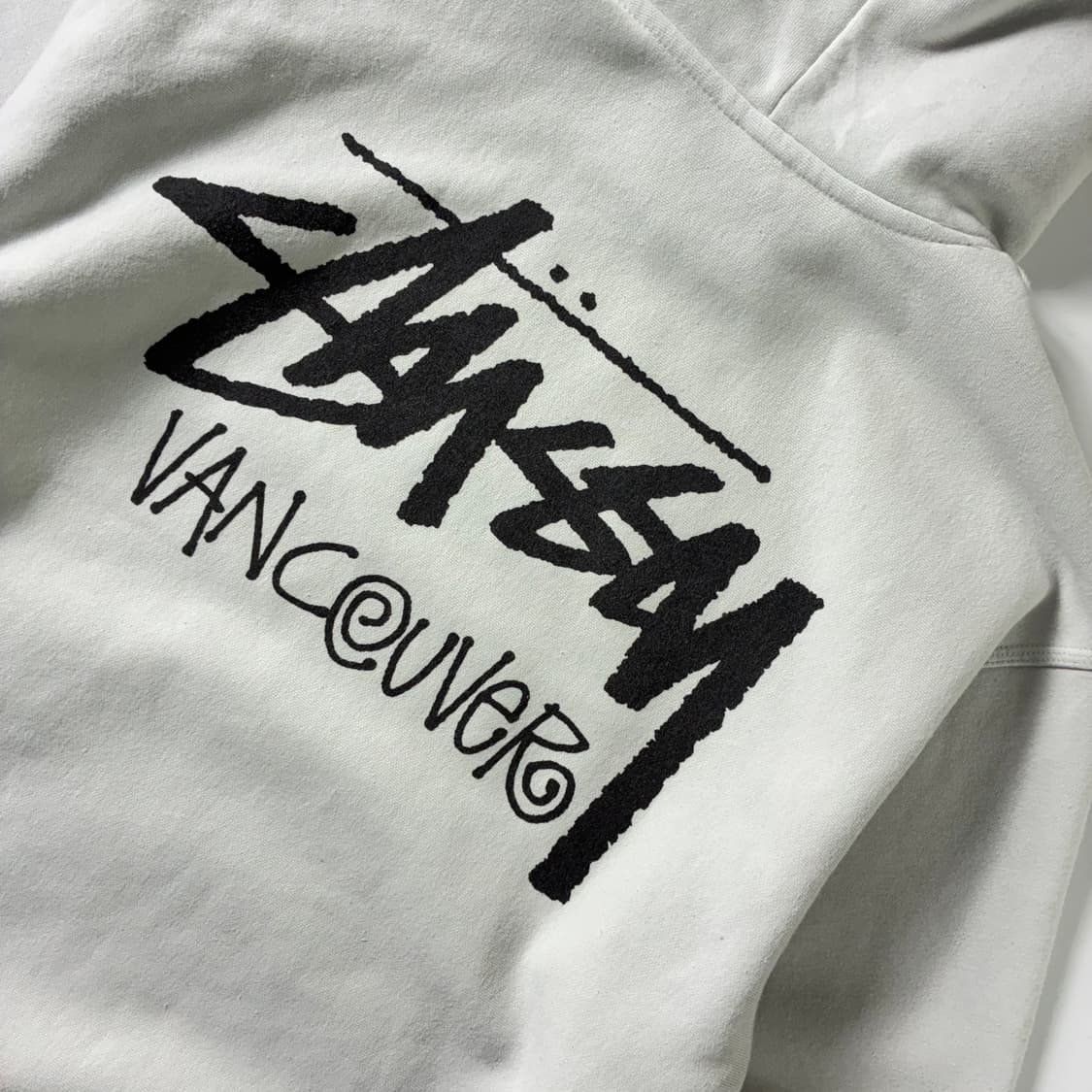 Stussy 스투시 스탁 밴쿠버 애쉬그레이 후드티 상품이미지1
