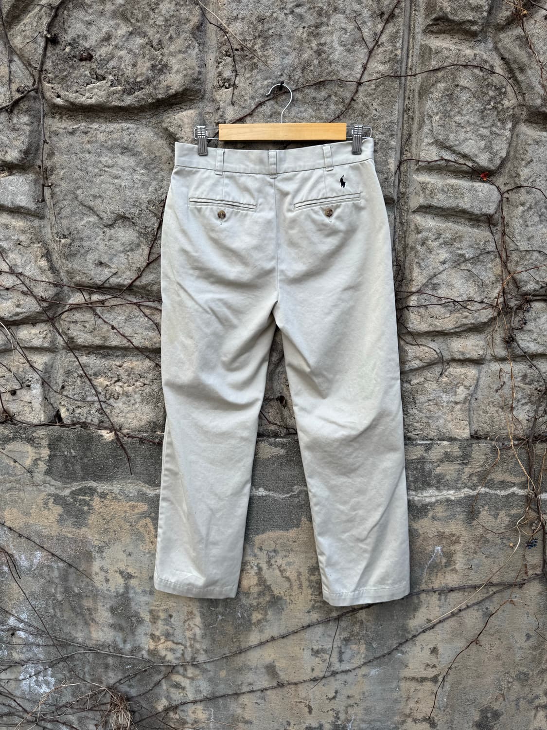 폴로 랄프로렌 빈티지 치노 팬츠 아이보리 베이지 우먼 28 상품이미지2