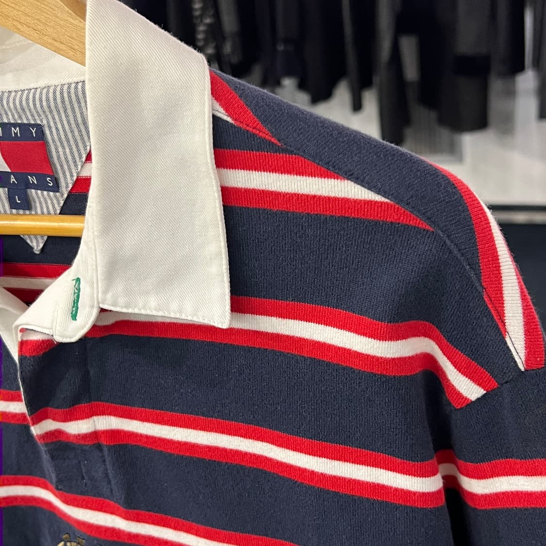 [L] 타미 진스 올드스쿨 럭비티 상품이미지3