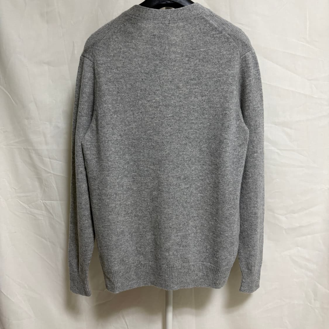 (새제품) 유니클로 램스울 가디건 / 그레이, M 상품이미지6