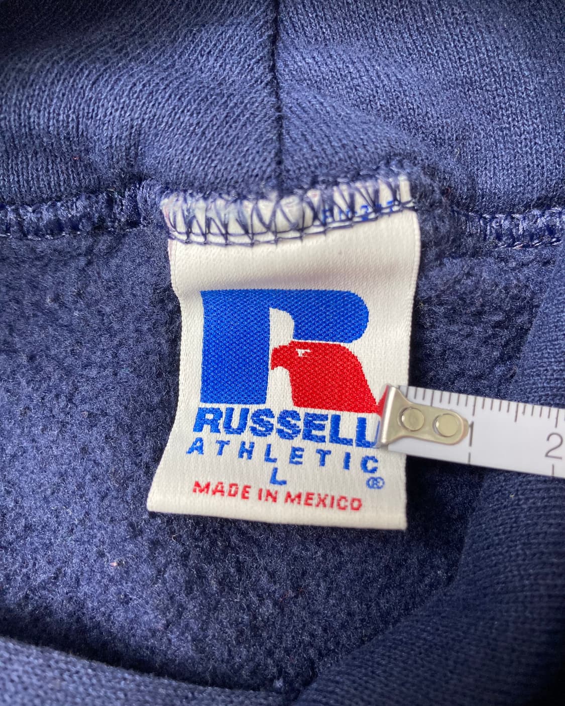 90s Russell Hoodie (navy) 상품이미지3