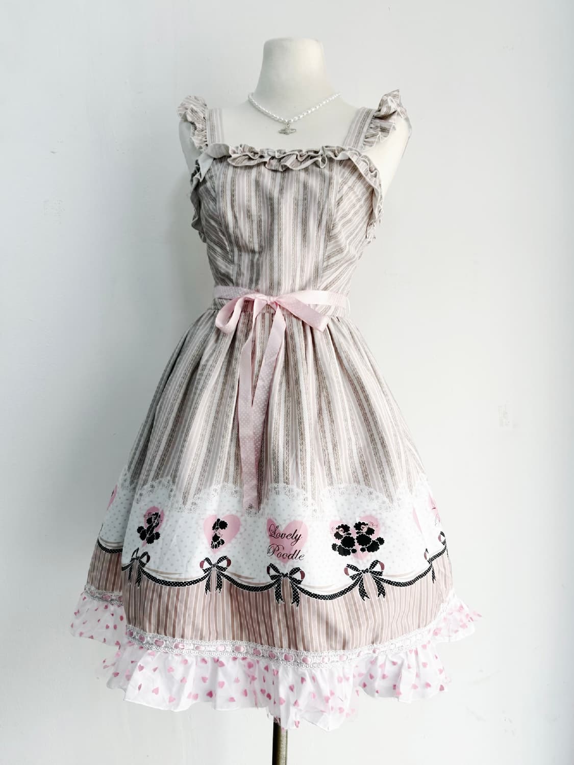 바디라인 푸들 드레스 ೀ 상품이미지3