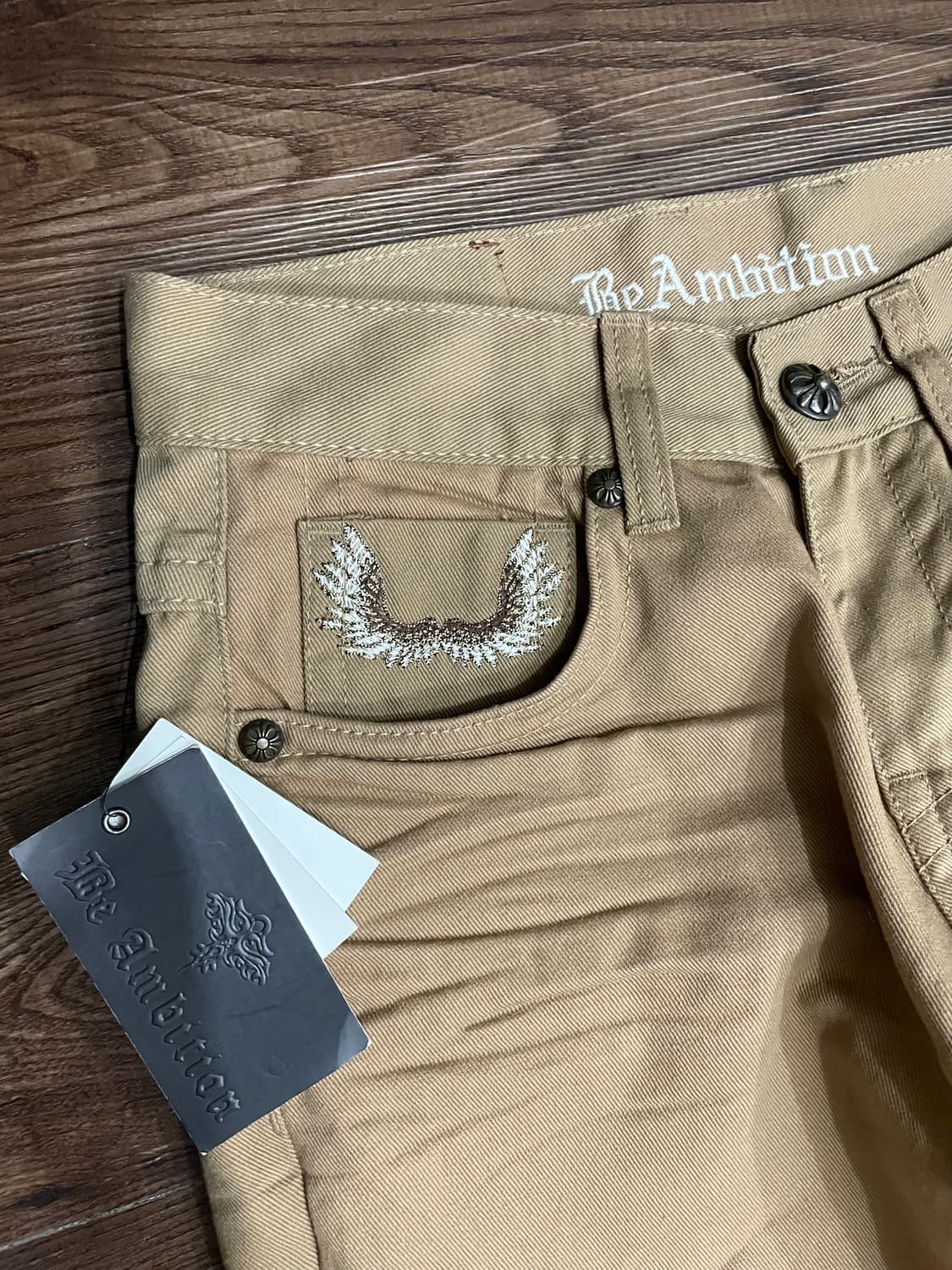 Be Ambition Cross Patch Wing Pants 상품이미지4