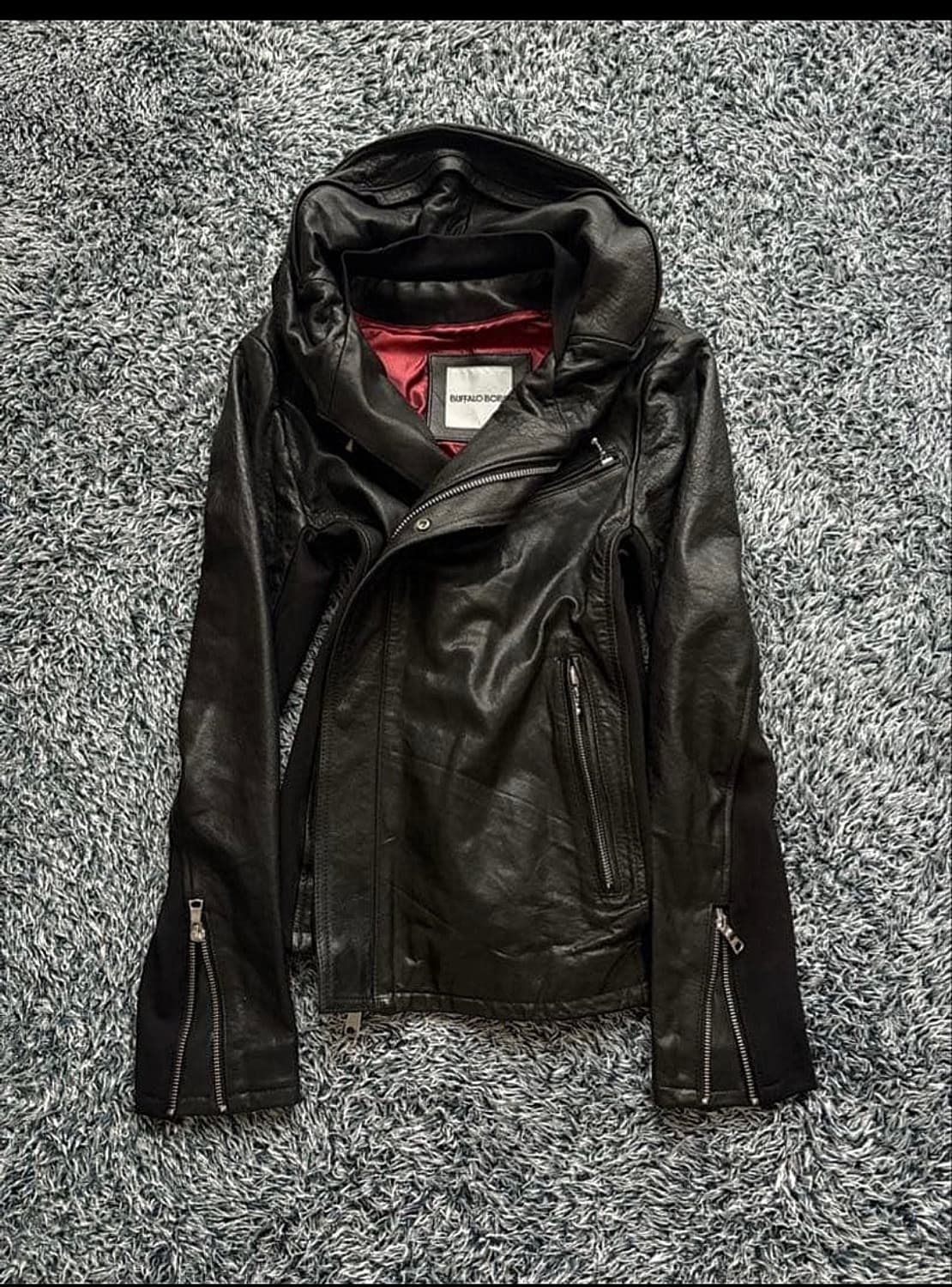 Buffalo bobs 고트 레더 자켓 상품이미지1