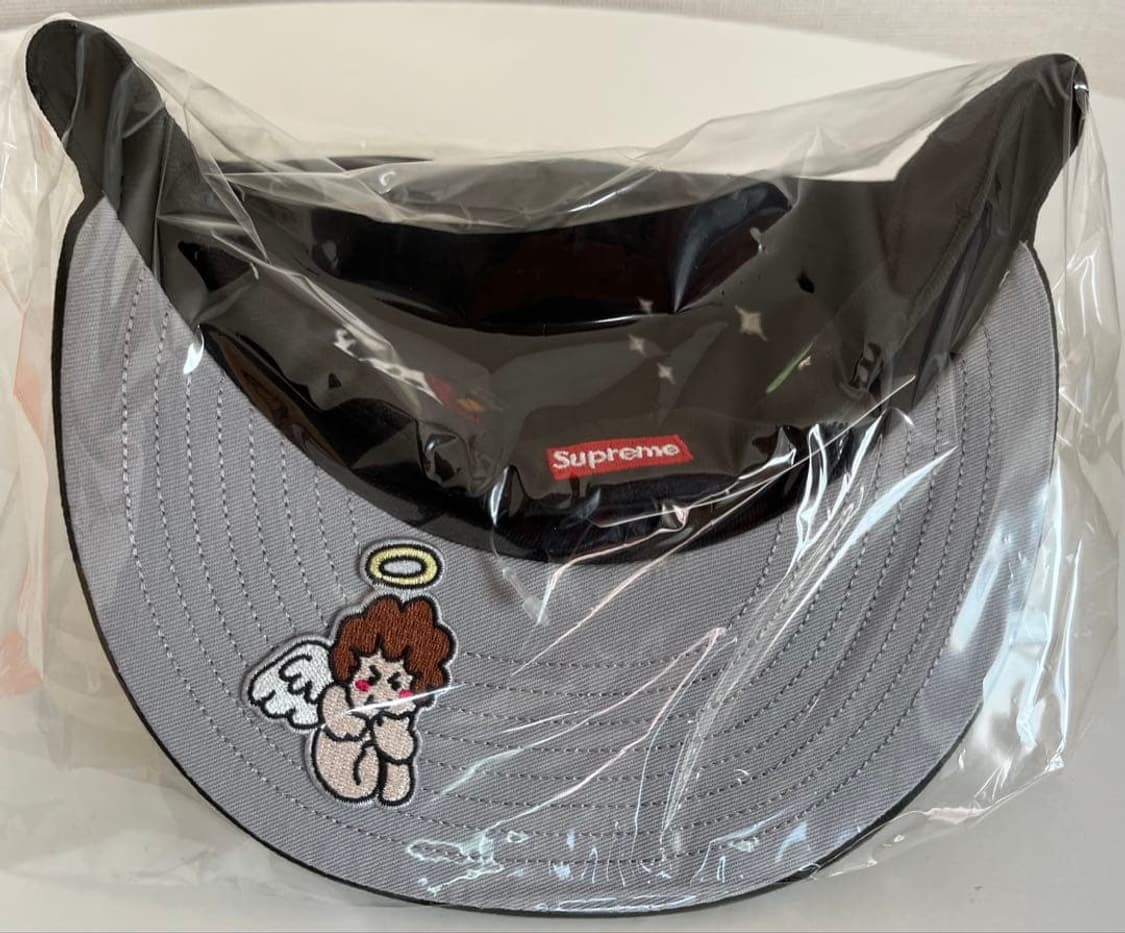 슈프림 캐릭터 S 로고 뉴에라 블랙 상품이미지8