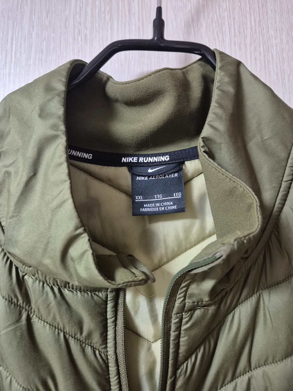 나이키 에어로레이어 패딩 조끼 러닝 다운 베스트 재킷 XXL 상품이미지5
