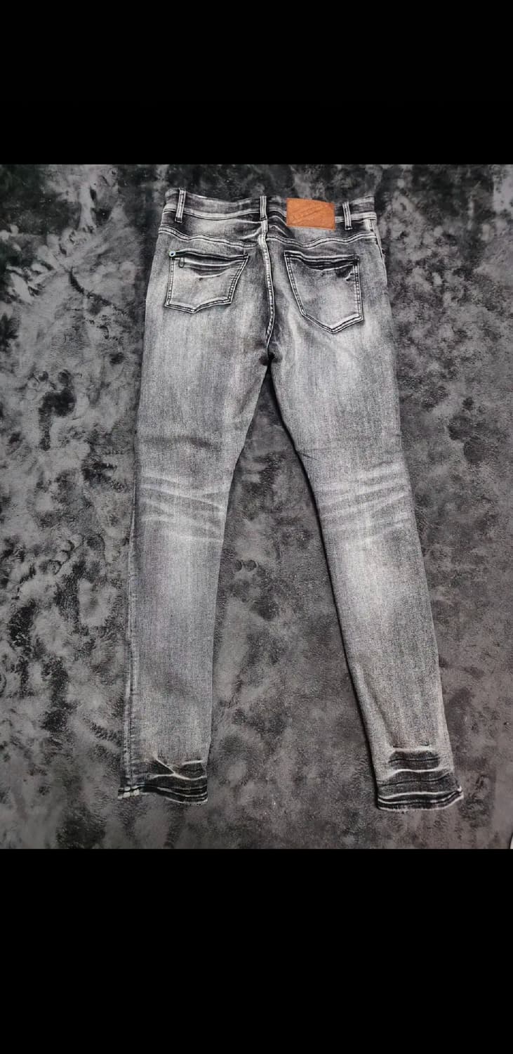 [BBC] 흑청 그레이 스판 데님 상품이미지2