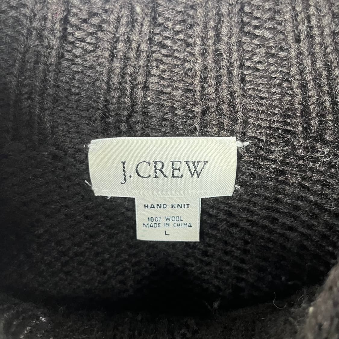 [J.Crew] 제이크루 반집업 노르딕 울 니트 상품이미지5