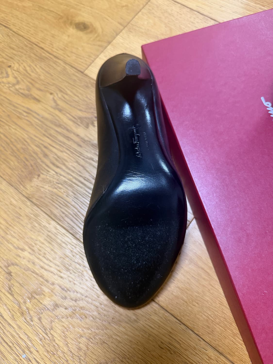 페라가모 여성 오픈토 힐 상품이미지4