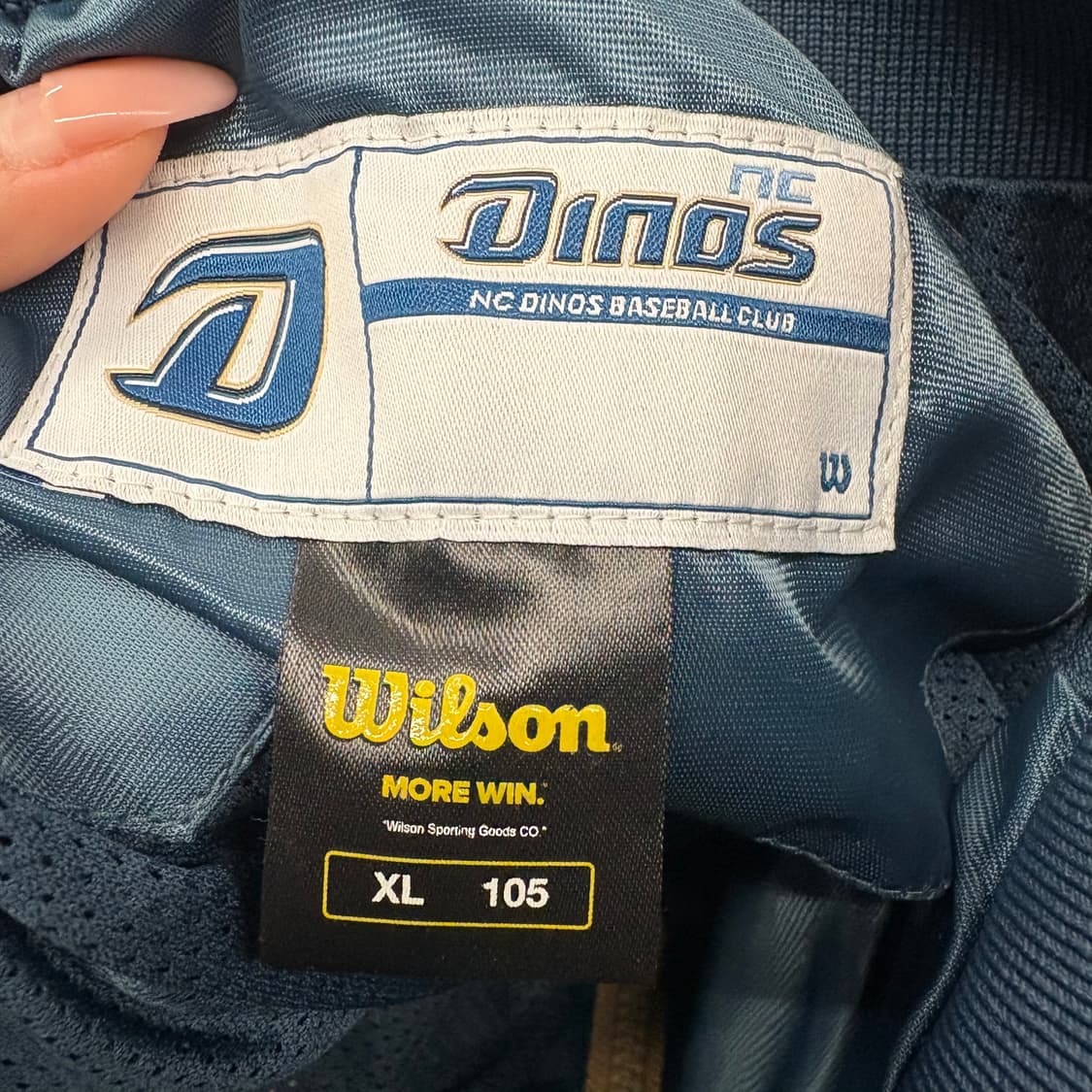 [정품/XL,105]  NC 다이노스 춘추 야구 점퍼 b8 상품이미지5