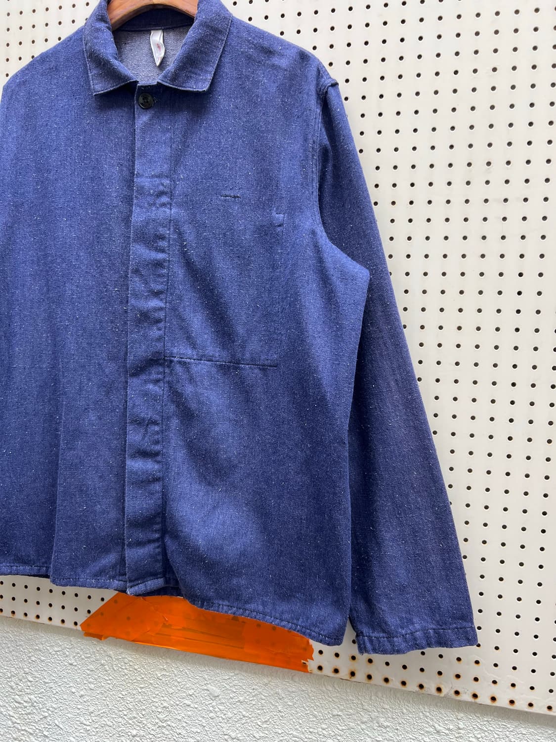 OLD EURO HAIRY DENIM VINTAGE 데님프렌치워크자켓 상품이미지6