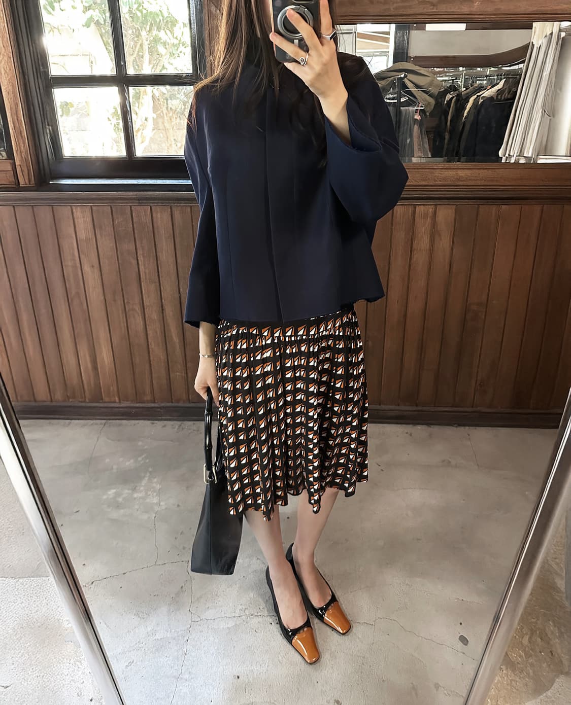 PRADA two-tone pumps heel 상품이미지9