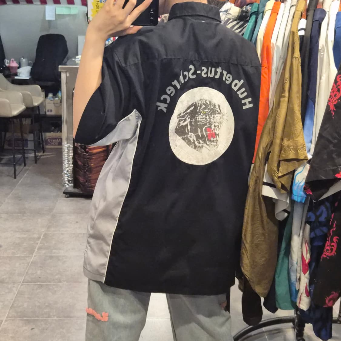 [NO.9] 빈티지 펑키 사냥팀 반팔 셔츠 상품이미지4