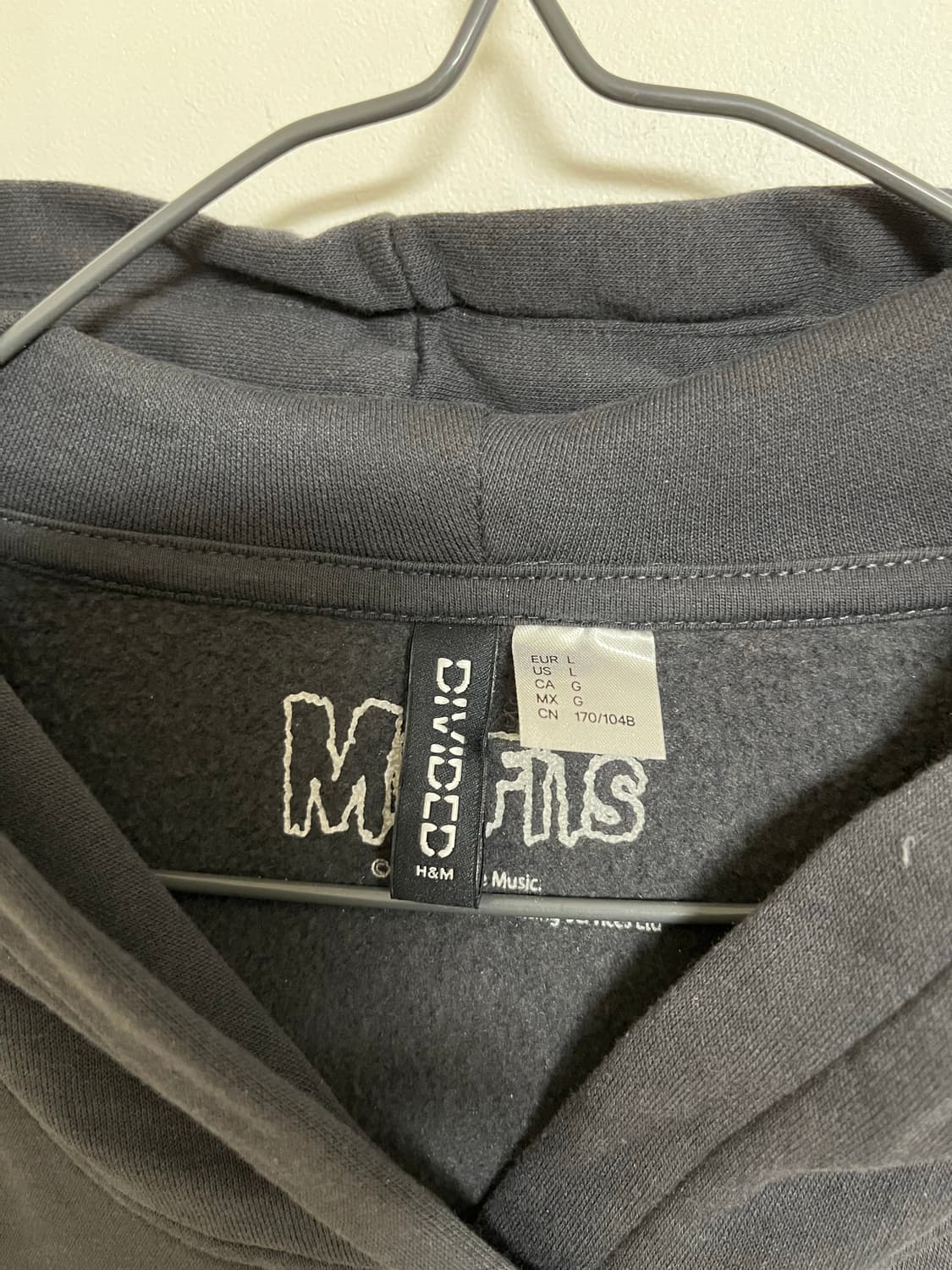 H&M x Misfits 후드티 상품이미지4