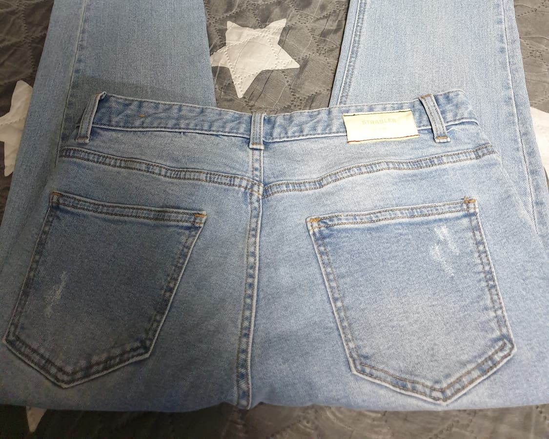 앤드지 ATRABLER 스판 슬림핏 데님팬츠 연청 (32) 상품이미지3