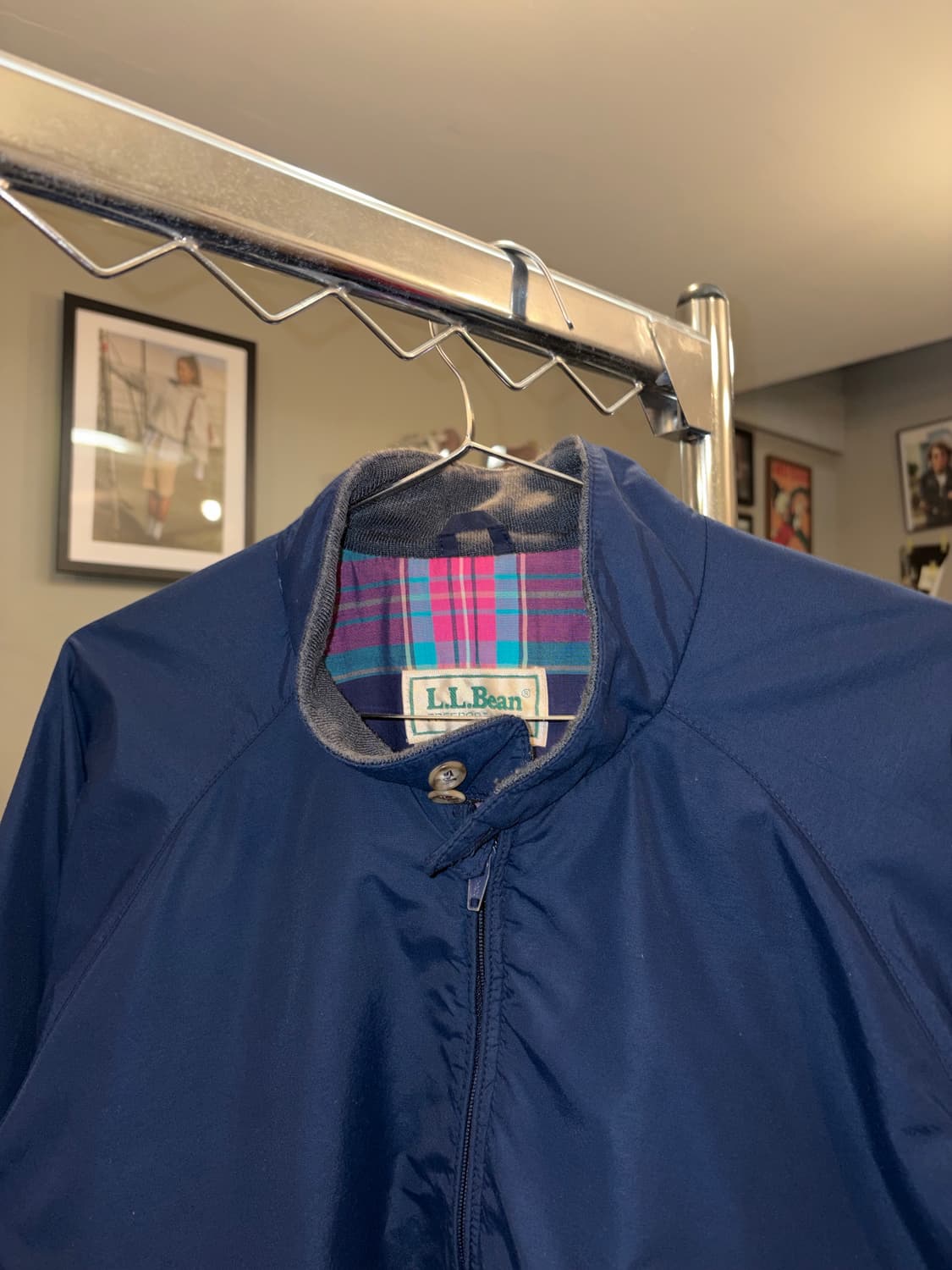 90’s LL Bean harrington lining jacket 상품이미지6