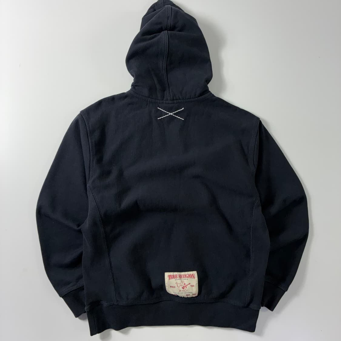 True religion  트루릴리젼 올드 글로리 성조기 네이비 후드티  상품이미지4