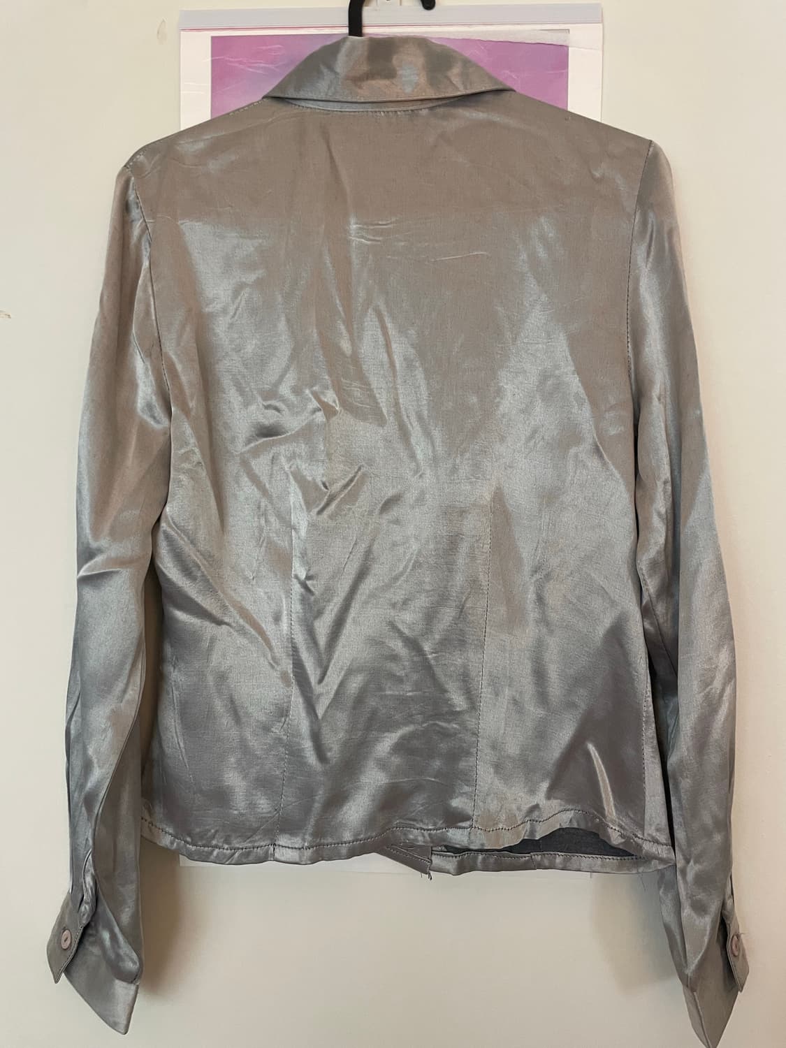 빈티지 실버 블라우스 상품이미지4