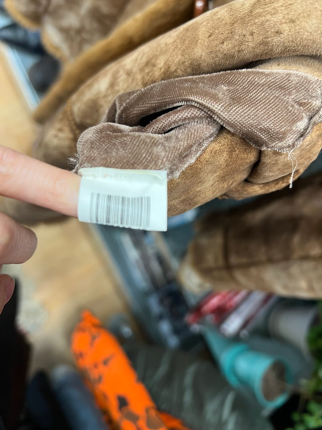 Real Fox Fur Collar Mustang Coat 상품이미지4