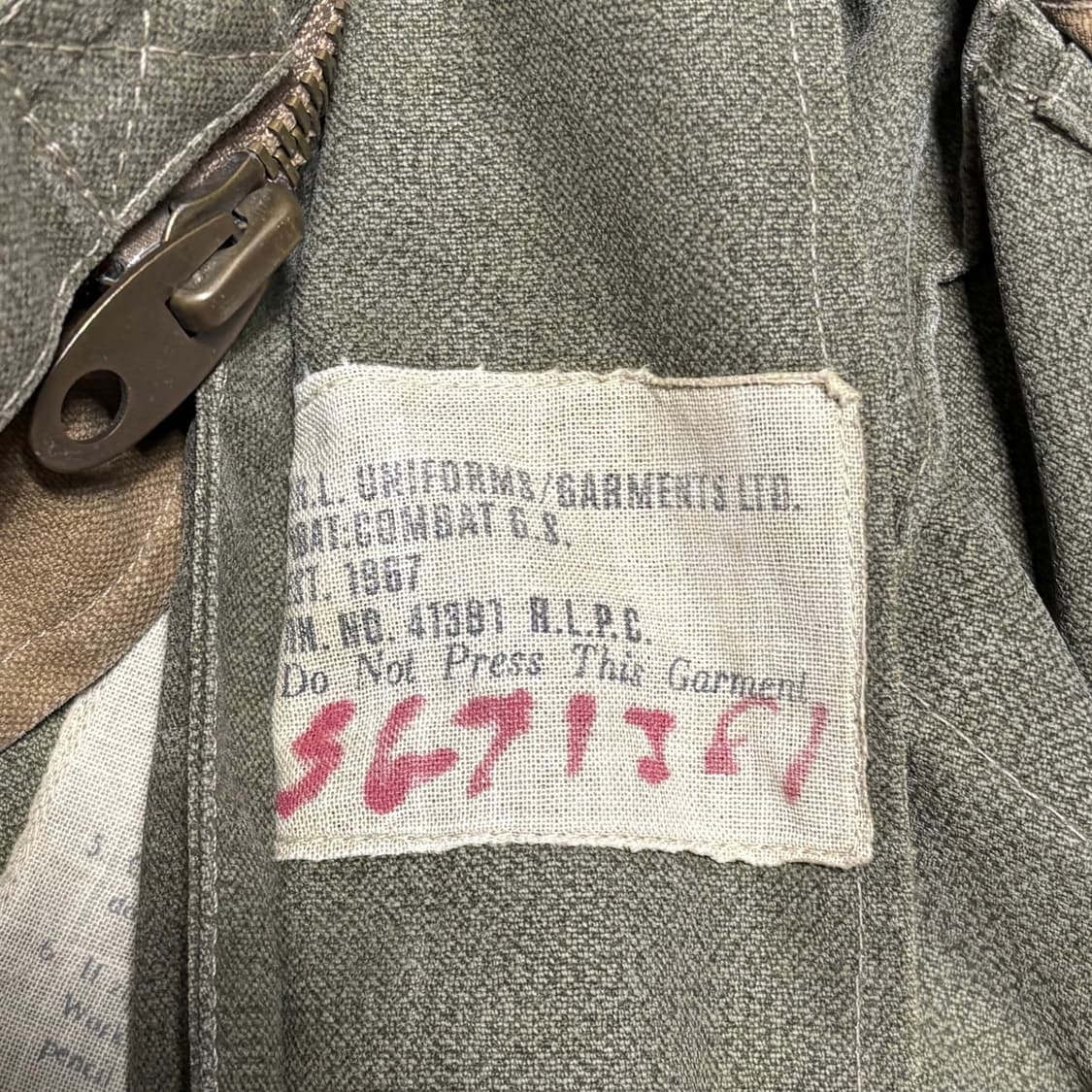 M 폴로랄프로렌 카키 메이플 컴뱃 필드 자켓 상품이미지6