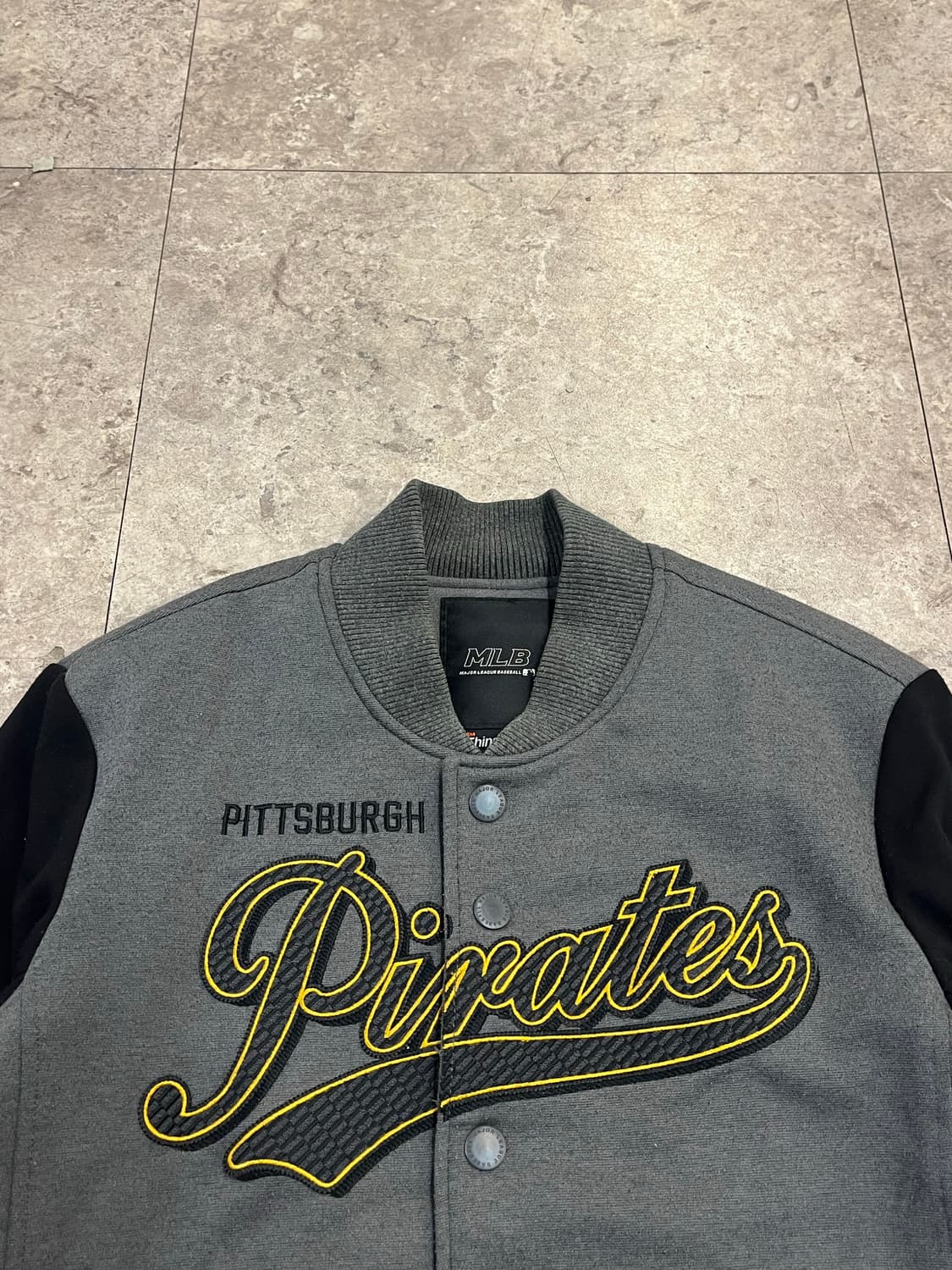 엠엘비 피츠버그 바시티 자켓 그레이 95 #csz2300 상품이미지5