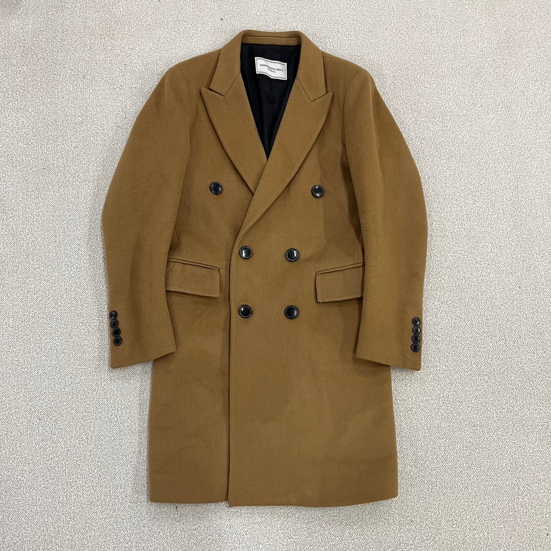 [M] 앤더슨벨 스칸디나비아 울 더블코트 롱코트 자켓 0102M1 상품이미지1
