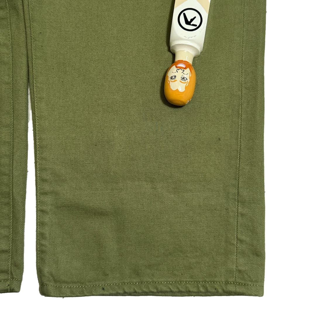 슈프림 배기 데님 팬츠 그린 상품이미지7