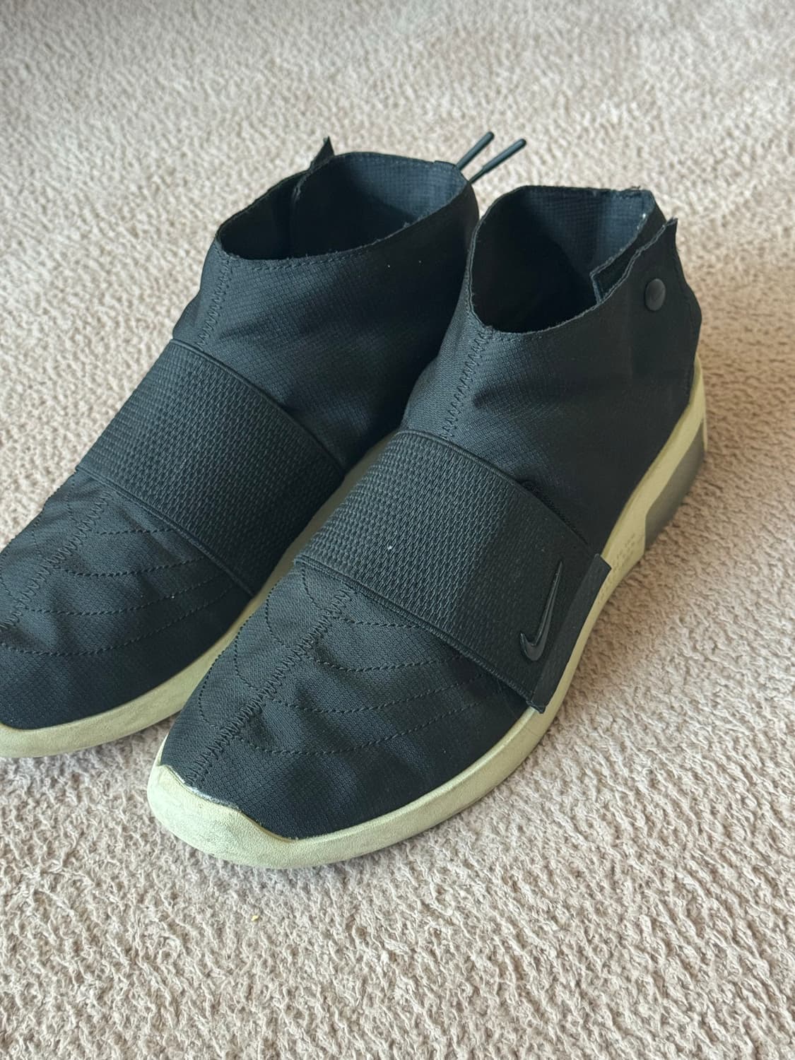 나이키x피어오브갓 모카신 블랙 290 상품이미지1