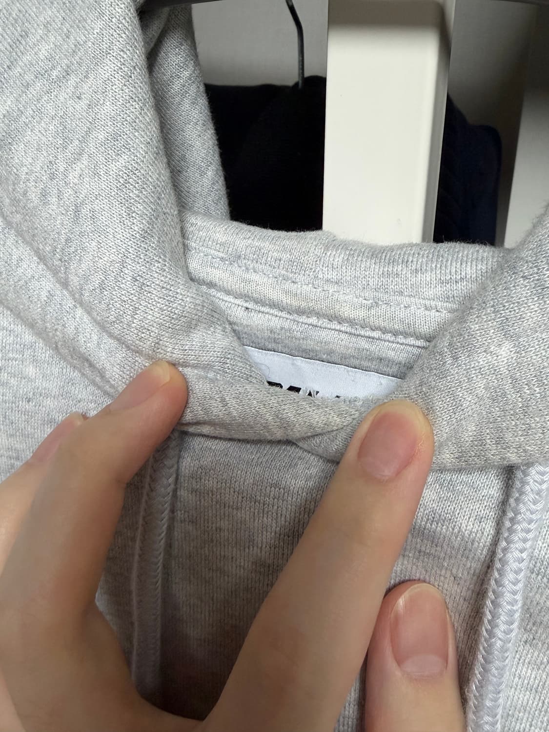 팔라스 그레이 후드 L 사이즈 (105) 상품이미지4