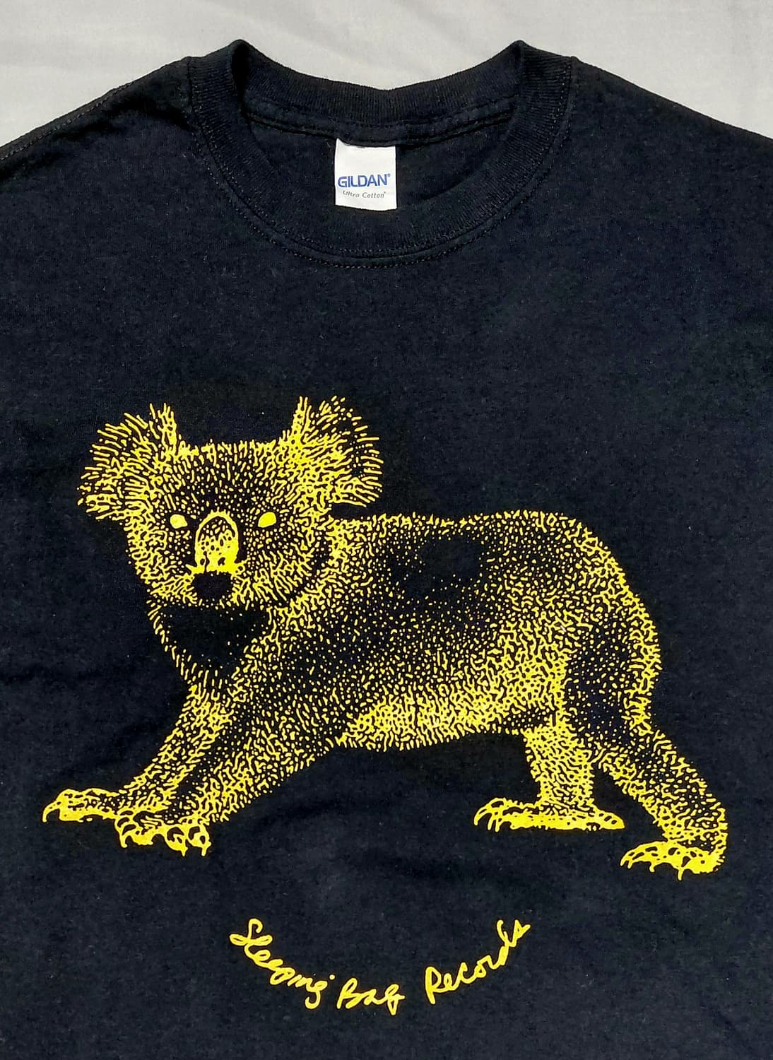 Gildan 길단 검정 코알라 프린팅 반팔 티셔츠 M 상품이미지2