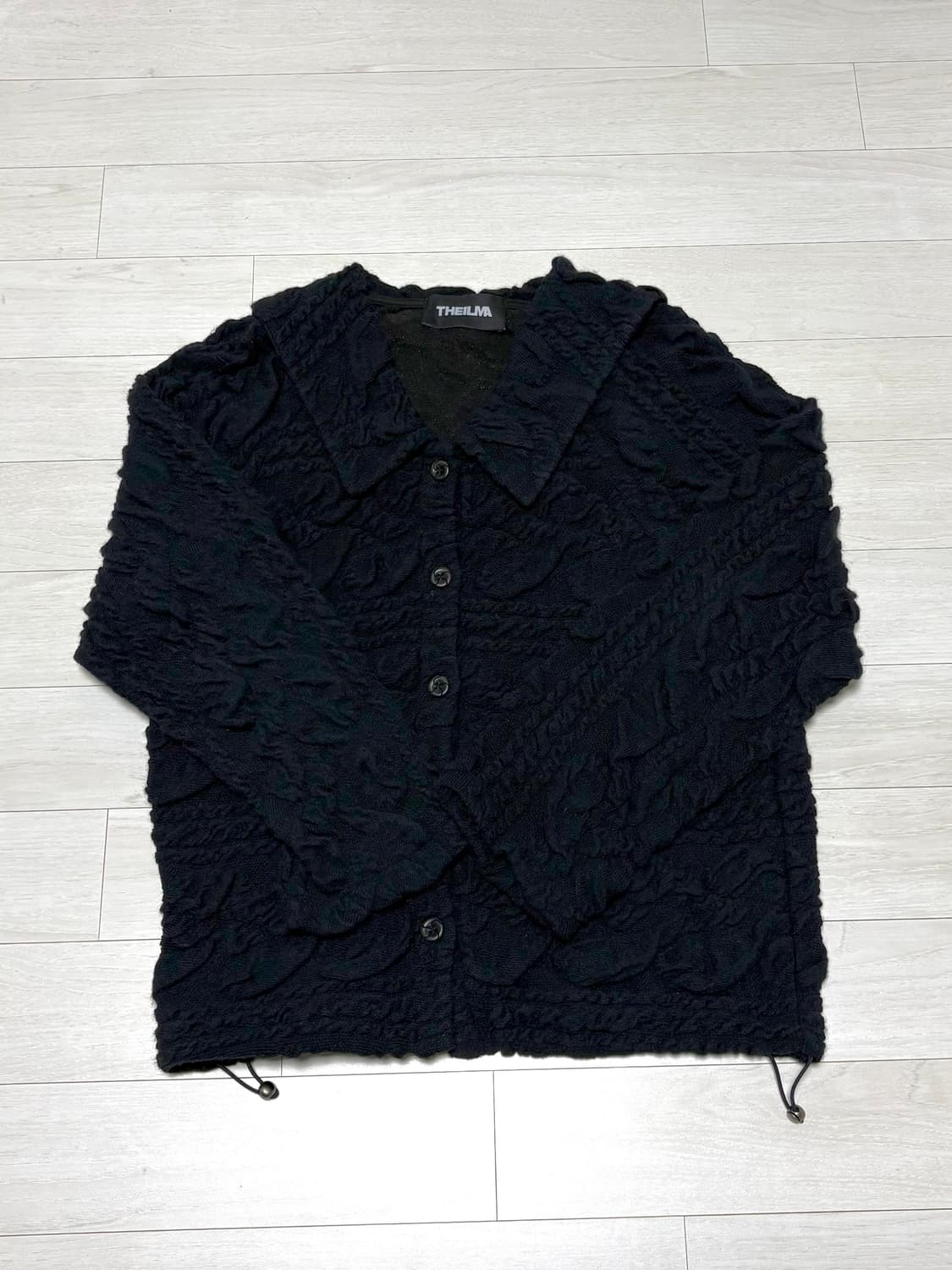 THE ILMA 세일러 니트 가디건 상품이미지1