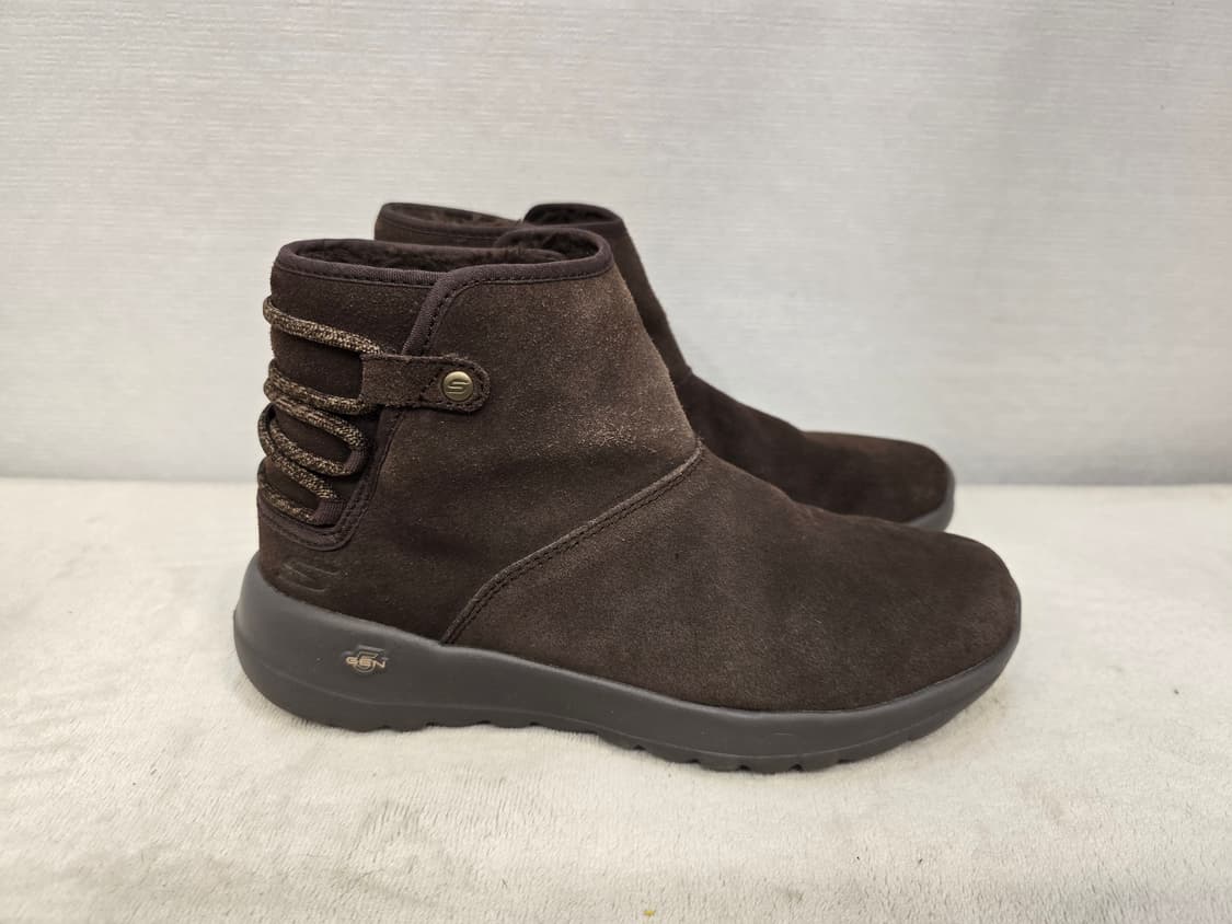 스케쳐스 여성 털 부츠 235mm 브라운 상품이미지3