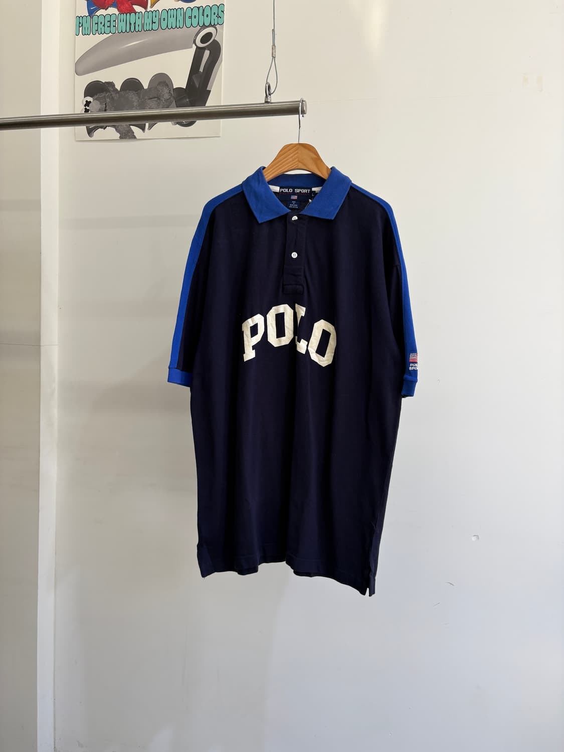 POLO SPORT (Made in Hong Kong) 카라 티셔츠 상품이미지1